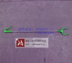 绿色塑料垃圾夹