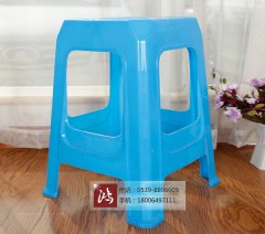 塑料方凳加厚 蓝色47cm×27.5cm